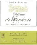 Chateau de Bonhoste - Bordeaux Blanc 0 (750)