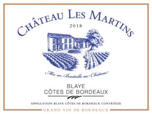 Chateau Les Martins - Bordeaux 2018 (750ml) (750ml)